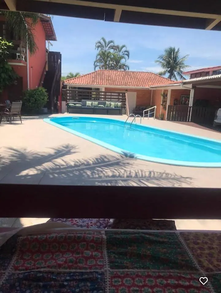 Hostel Pousada Lua Do Pontal Biguacu Brazílie